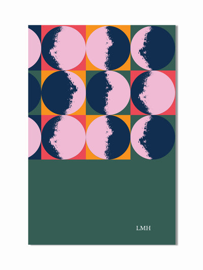 Lunar Nottai Focus Hardcover Journal Front Cover