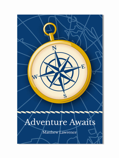 Adventure Awaits Nottai Travel Hardcover Journal Front Cover