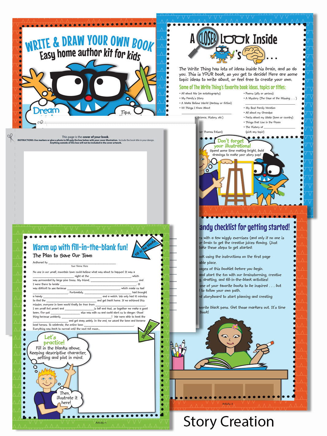Easy Home Author Kit for Kids – Nottai