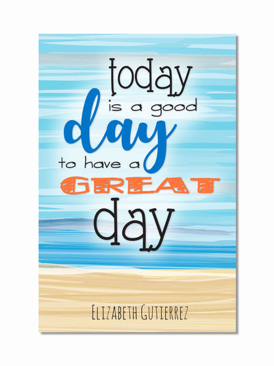 Great Day Nottai Inspiration Paperback Notebook Front Cover